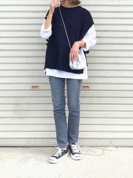 たろ☺︎さん（レディース・165cm）の秋コーディネート