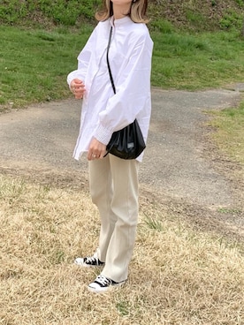 たろ☺︎さん（レディース・165cm）の春コーディネート