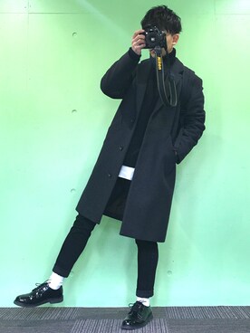 「A.P.C.（アーペーセー）のアイテム（その他アウター）」を使った、RRR®︎さん（メンズ・169cm）の秋コーディネート