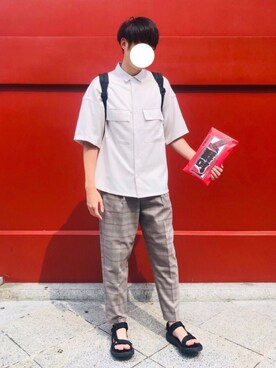 H M エイチ アンド エム のバックパック リュックを使ったメンズコーディネート一覧 Wear