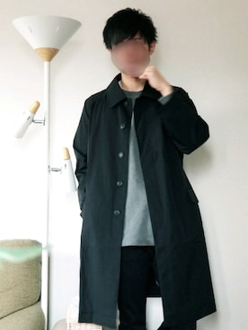 「Daniel Wellington（ダニエルウェリントン）の【Daniel Wellington】レザーバンド３６ＭＭ（アナログ腕時計）」を使った、キイロトリ🐥さん（メンズ・175cm）の秋コーディネート