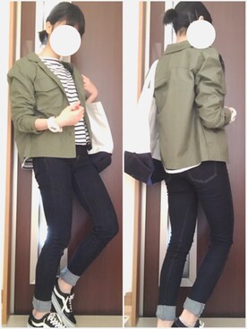 pupp  yさん（レディース・159cm）の春コーディネート