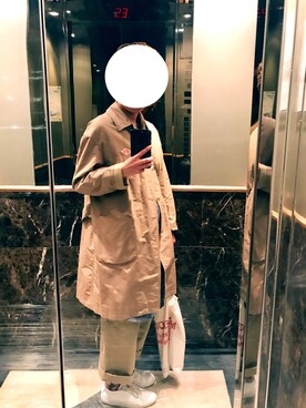 「initial（イニシャル）のアイテム（ワンピース/ドレス）」を使った、Yan Kwanさん（レディース・160cm）の冬コーディネート