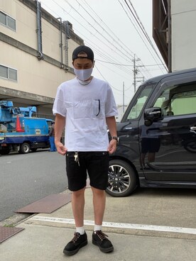 「VIBERG（ヴァイバー）のアイテム」を使った、miyamasakaさん（メンズ・175cm）の夏コーディネート