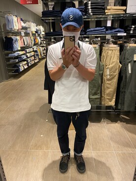 「VIBERG（ヴァイバー）のアイテム」を使った、miyamasakaさん（メンズ・175cm）の夏コーディネート