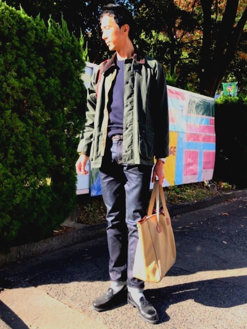 マサトラマン Barbourのその他アウターを使ったコーディネート Wear