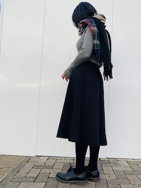 「さむくなってきましたね」｜こあさん（レディース・157cm）の秋コーディネート