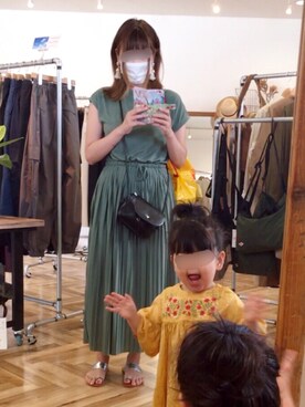 「LaStella（ラステラ）のアイテム」を使った、sakiさん（レディース・167cm）の夏コーディネート