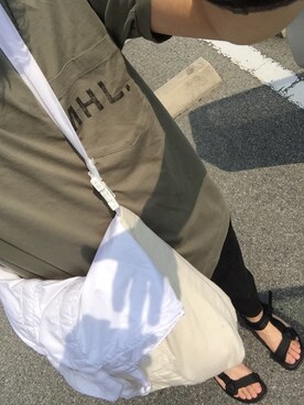 「EDIFICE（エディフィス）のアイテム（腕時計）」を使った、can.さん（メンズ・167cm）の夏コーディネート