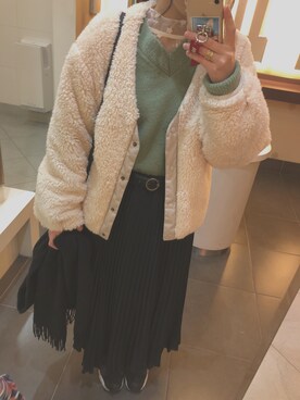 akihoさん(レディース・160cm)の冬コーディネート