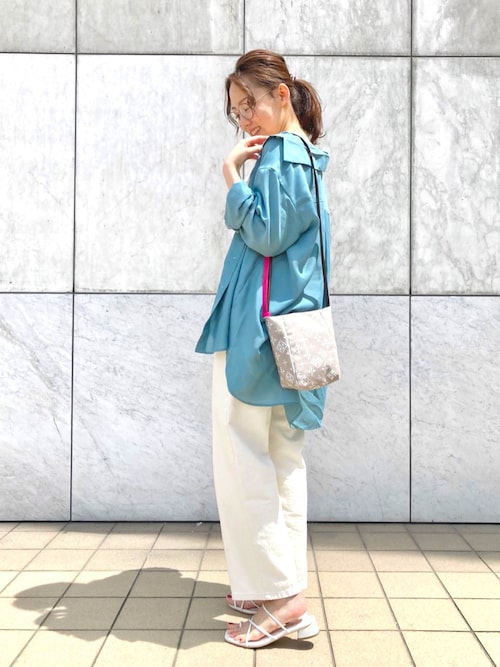 russet（ラシット）の「ペンシルミニショルダーバッグ【コットン