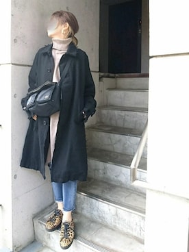 umさん（レディース・158cm）の冬コーディネート