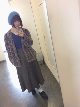 「Jayro（ジャイロ）のアイテム（トップス）」を使った、みんさん（レディース・155cm）の秋コーディネート