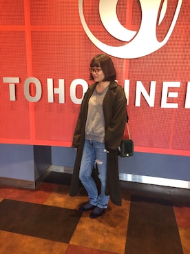 こじまさん（レディース・155cm）の冬コーディネート