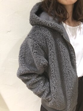 「no brand（ノーブランド）のアイテム（その他アウター）」を使った、koz▲さん（レディース・160cm）の秋コーディネート