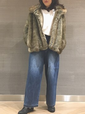 koz▲さん（レディース・160cm）の冬コーディネート