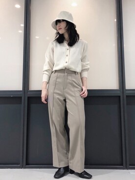 「AMONG（アマング）のアイテム」を使った、koz▲さん（レディース・160cm）の冬コーディネート