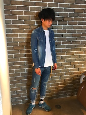 Hiroroさん（メンズ・176cm）の冬コーディネート