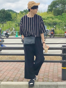 RYOniiさん（メンズ・181cm）の夏コーディネート