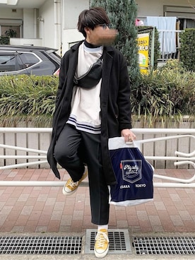 RYOniiさん（メンズ・181cm）の冬コーディネート