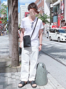 RYOniiさん（メンズ・180cm）の夏コーディネート