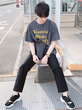 RYOniiさん（メンズ・180cm）の夏コーディネート