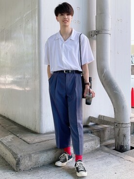 RYOniiさん（メンズ・180cm）の夏コーディネート