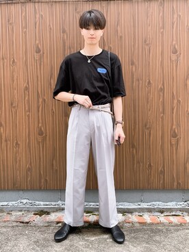 RYOniiさん（メンズ・180cm）の秋コーディネート