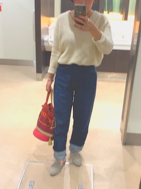 「rag & bone（ラグアンドボーン）のアイテム（シューズ）」を使った、fuuさん（レディース・155cm）の春コーディネート