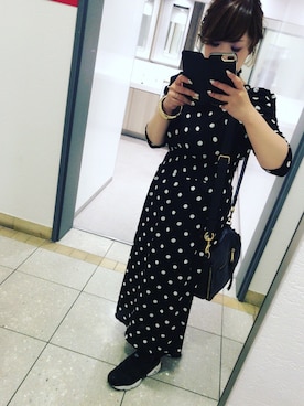 「30代」｜「アイテム（ソックス/靴下）」を使った、MoNさん（レディース・148cm）の秋コーディネート