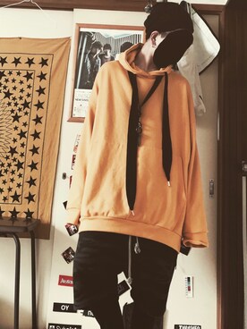 「REPRESENT（リプレゼント）のアイテム（アクセサリー）」を使った、Rayさん（メンズ・166cm）の春コーディネート