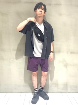 「■THE NORTH FACE」｜kino11334さん（メンズ・172cm）の夏コーディネート