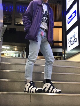 「WEAR」｜「アイテム（ブルゾン）」を使った、うっくんさん（メンズ・170cm）の冬コーディネート