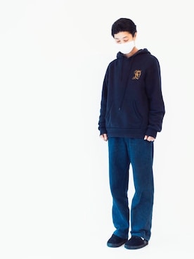 「Scye（サイ）のアイテム（パンツ）」を使った、真名子さん（レディース・172cm）の春コーディネート