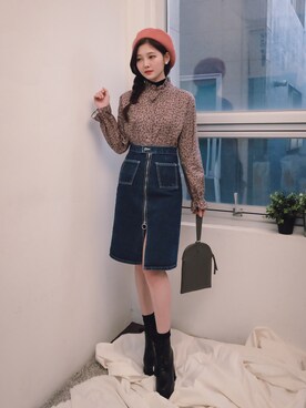「GIRLSRULEのアイテム」を使った、GIRLS RULEさん（レディース・165cm）の冬コーディネート