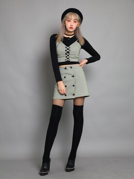 「GIRLSRULEのアイテム」を使った、GIRLS RULEさん（レディース・165cm）の冬コーディネート