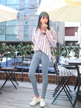 「GIRLSRULEのアイテム」を使った、GIRLS RULEさん（レディース・165cm）の春コーディネート