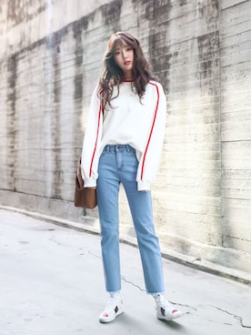 「GIRLSRULEのアイテム」を使った、GIRLS RULEさん（レディース・165cm）の春コーディネート