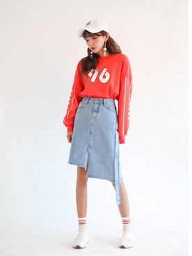 「韓国ファッション」｜GIRLS RULEさん（レディース・165cm）の春コーディネート