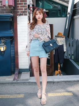 「ootd」｜GIRLS RULEさん（レディース・165cm）の春コーディネート