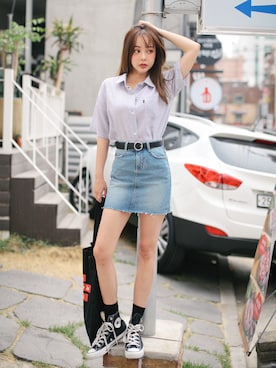 「ootd」｜GIRLS RULEさん（レディース・165cm）の春コーディネート