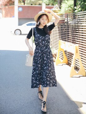 「GIRLSRULEのアイテム」を使った、GIRLS RULEさん（レディース・165cm）の夏コーディネート