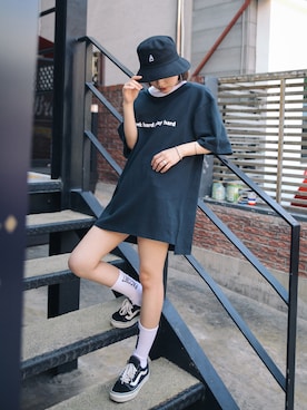 「GIRLSRULEのアイテム」を使った、GIRLS RULEさん（レディース・165cm）の夏コーディネート