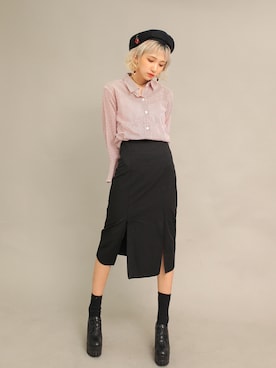 「GIRLSRULEのアイテム」を使った、GIRLS RULEさん（レディース・165cm）の夏コーディネート