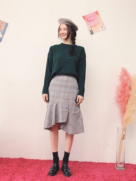 「GIRLSRULEのアイテム」を使った、GIRLS RULEさん（レディース・165cm）の秋コーディネート