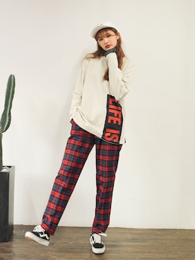 「GIRLSRULEのアイテム」を使った、GIRLS RULEさん（レディース・165cm）の秋コーディネート