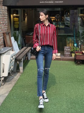 「GIRLSRULEのアイテム」を使った、GIRLS RULEさん（レディース・165cm）の秋コーディネート