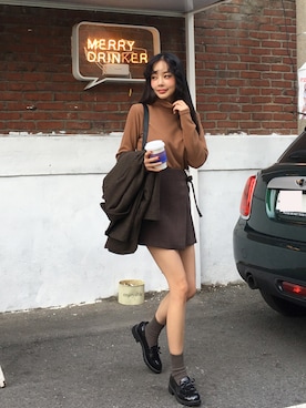 「GIRLSRULEのアイテム」を使った、GIRLS RULEさん（レディース・165cm）の秋コーディネート