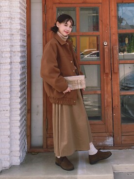 「GIRLSRULEのアイテム」を使った、GIRLS RULEさん（レディース・165cm）の秋コーディネート