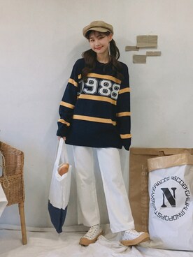 「GIRLSRULEのアイテム」を使った、GIRLS RULEさん（レディース・165cm）の秋コーディネート